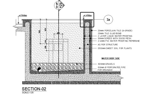 planter box detail drawing